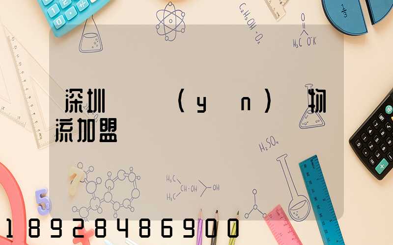 深圳國際運(yùn)輸物流加盟